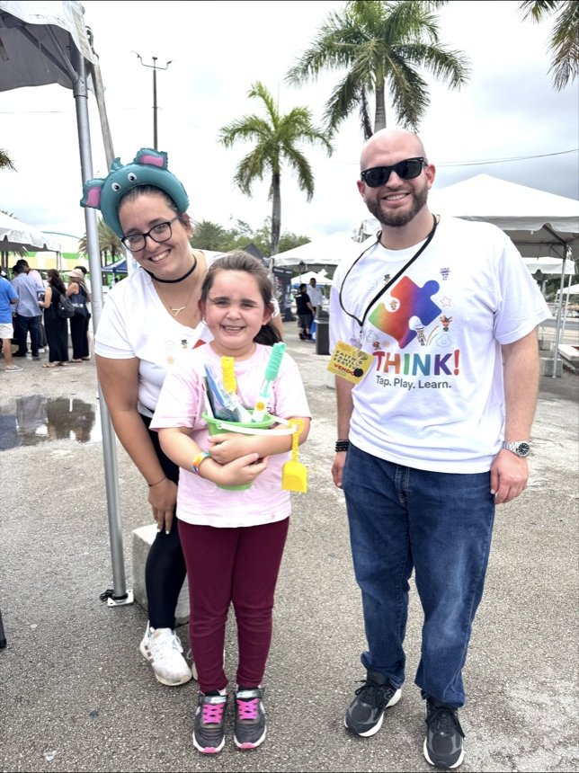 Kids at our outdoor community event